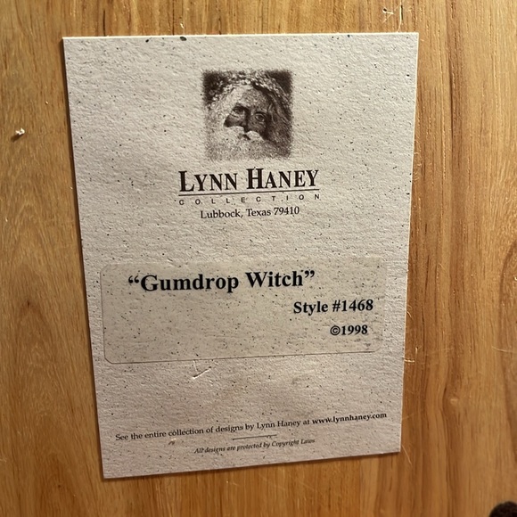 Lynn Haney “Gumdrop Witch” style #1468 - Picture 8 of 9